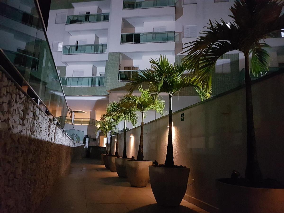 Apartamento Praia Grande Ubatuba Com Churrasqueira Privativa Exterior foto